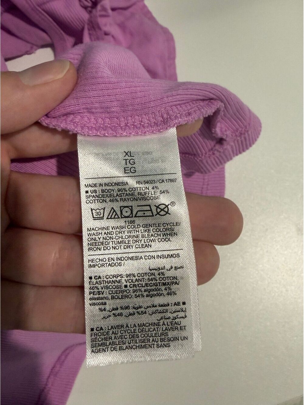 Old Navy Ruffle Sleeve Tank - Picture 4 of 4